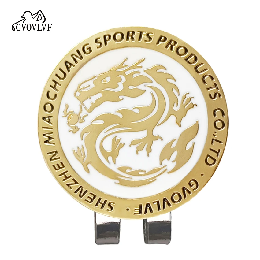 1pc GVOVLVF Dargon Golf Ball Marker Golf Hat Clip Great Gift Any Occasion Premium Collection Removable Mark Golf Ball Mark