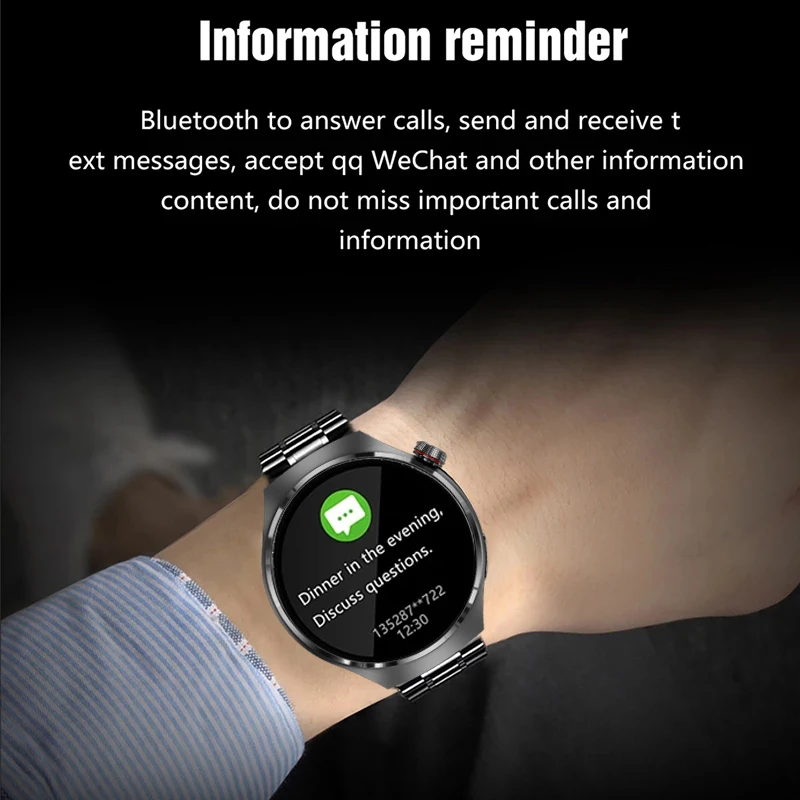 Hauwei 1.53 ���� ��ũ�� ����Ʈ ��ġ, IP68 ��� Ŀ���� ���̾�, HD ��ȭ ����Ʈ��ġ, GT4 ����, ������ ���Ÿ� ���� �� �ڽ�, 2023 ����ǰ