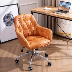 Chaise d'ordinateur de jeu, confortable, sédentaire, solide, accoudoir pivotant, bureau, tabouret d'étude 