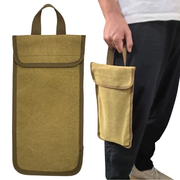 Borsa porta picchetti per tenda da campeggio, attrezzatura da esterno, sacca porta chiodi per tenda e telo da campeggio