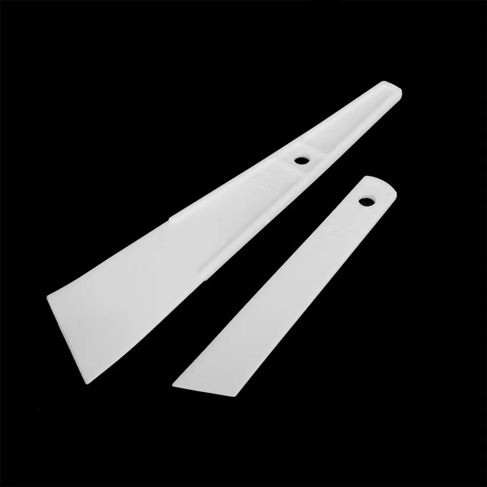 Plastic Leather Scraper Gumming Glue Gluing Piece Carving Tools Craft Applying DIY Handmade Leather Working Tools 1pcs leather tools leather craft tools
