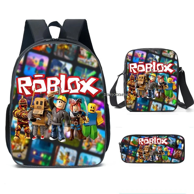 Mochila Roblox - Conjunto Infantil