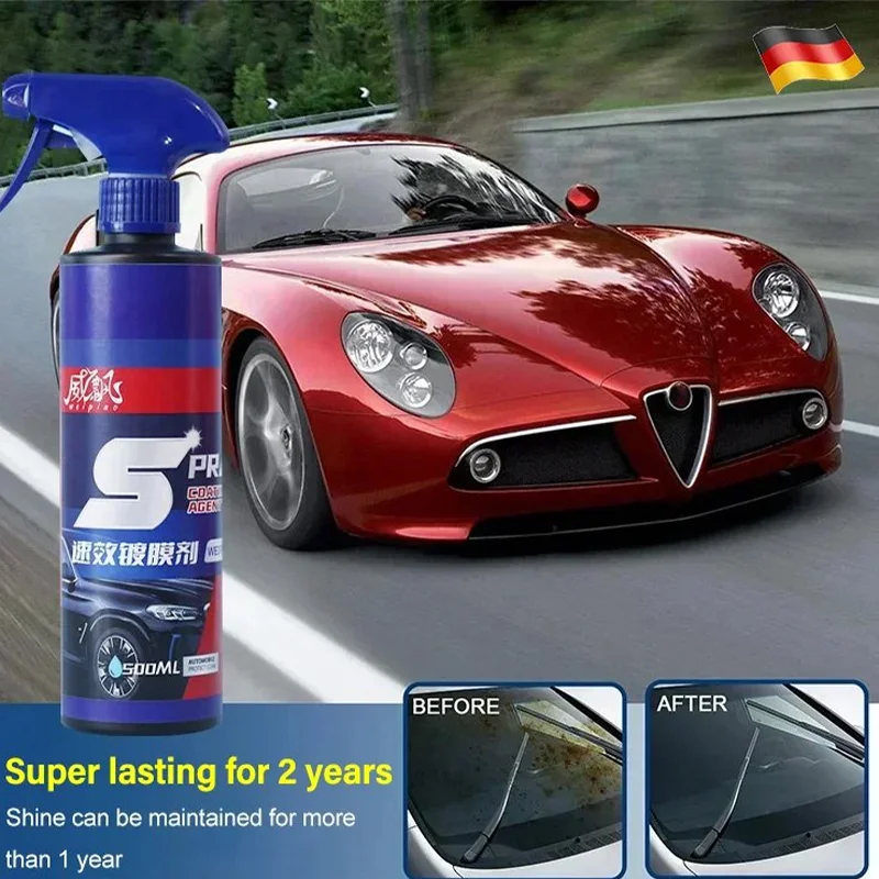 Ceramic Car Paint Spray High Protection Quick Coating Waterproof Scratches Repair Agent