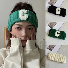 

40%HOTLady Hair Band Wide High Elasticity Knitted Sports Head Wrap for Washing Face
