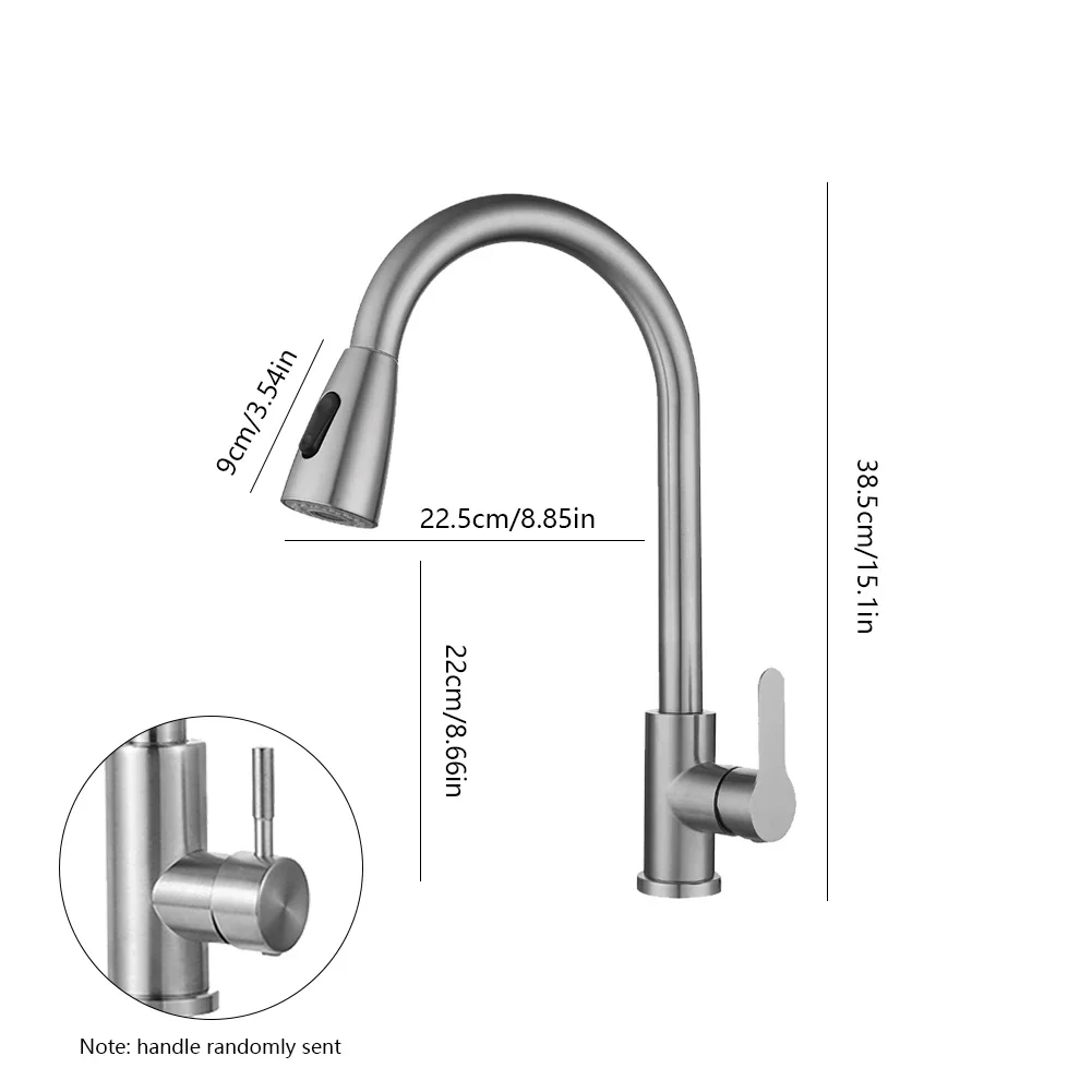 Sink Pull Out Faucet 360 Swivel Hot Cold Mixer Crane Tap Single Handle Rotary Pull Faucet Double Outlet Method Kitchen Accessory 6 Sink Pull Out Faucet 360 Swivel Hot Cold Mixer Crane Tap Single Handle Rotary Pull Faucet Double Outlet Method Kitchen Accessory 6
