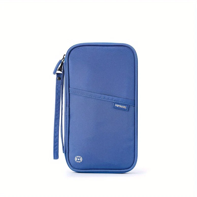 RFID Blocking Multifunction Travel Document Organizer & Passport Wallet
