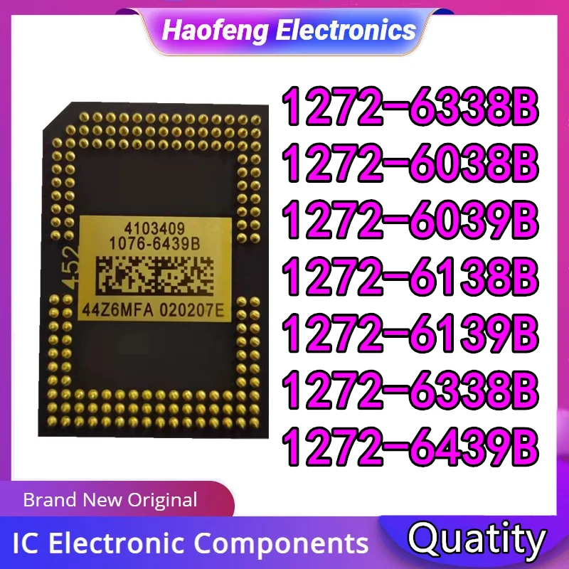 

DMD chip 1272-6338B 1272-6038B 1272-6039B 1272-6138B 1272-6139B 1272-6338B 1272-6439B for visual HD600x projector