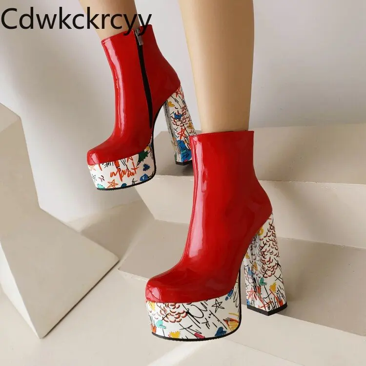 

Autumn winter New fashion high-heeled Women's Boots temperament sexy banquet Super-high heel Women's Shoes high 15cm size 34-43