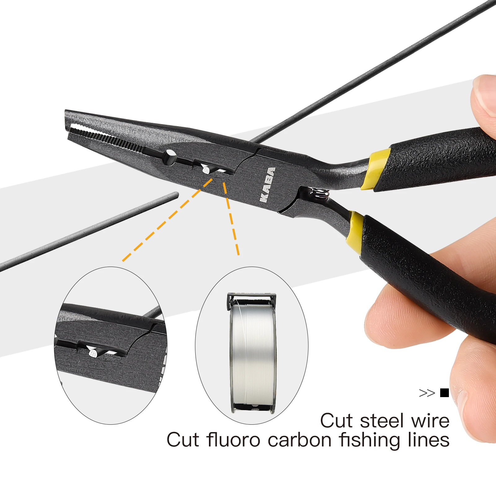 Stainless Fishing Pliers Hook Removers Crimper