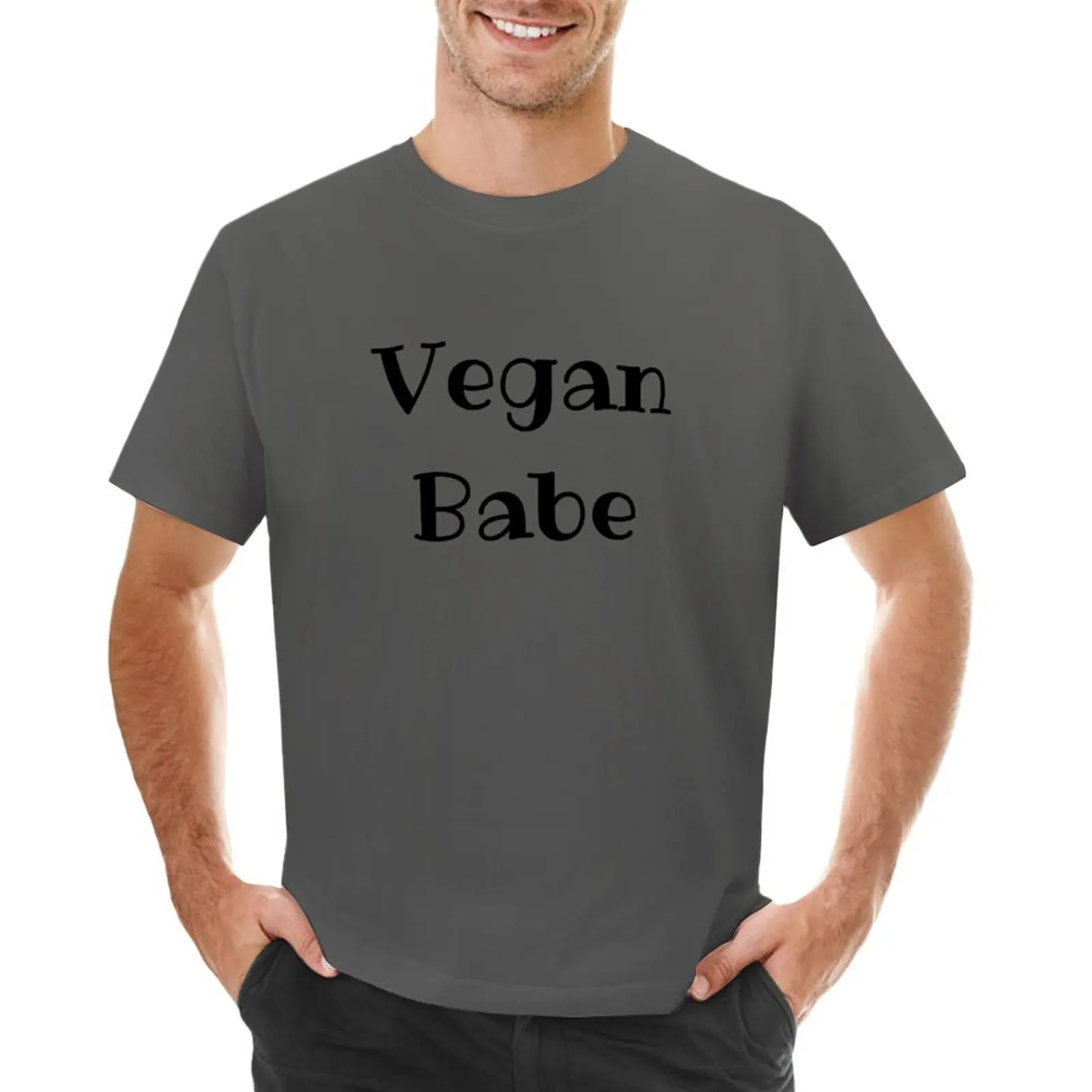 

Vegan Babe - Shirts for Vegan Girls T-shirt cute clothes quick-drying plus sizes slim fit t shirts for men