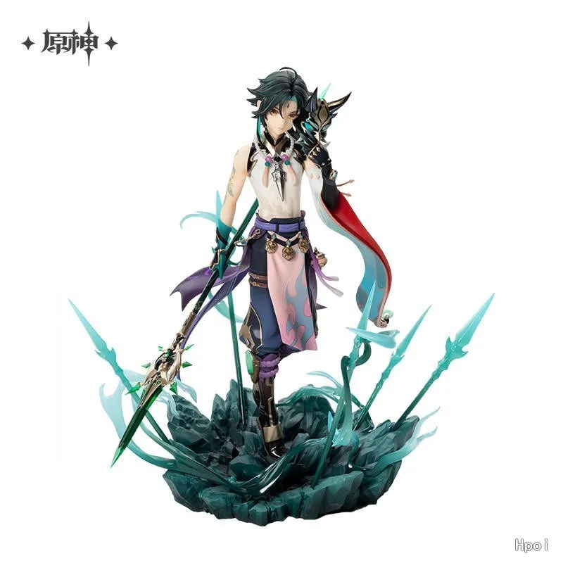 Anime Figure Genshin Impact Xiao Vigile Yaksha Genshin Impact Klee Action Figure Paimon Qiqi Figure Giocattoli Da Collezione Per Bambole