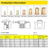 Rivet Nut Tool Drill Adapter M3 M4 M5 M6 M8 M10 M12 Simple Installation Electric  Manual Cordless Riveter Metal License Plate 3
