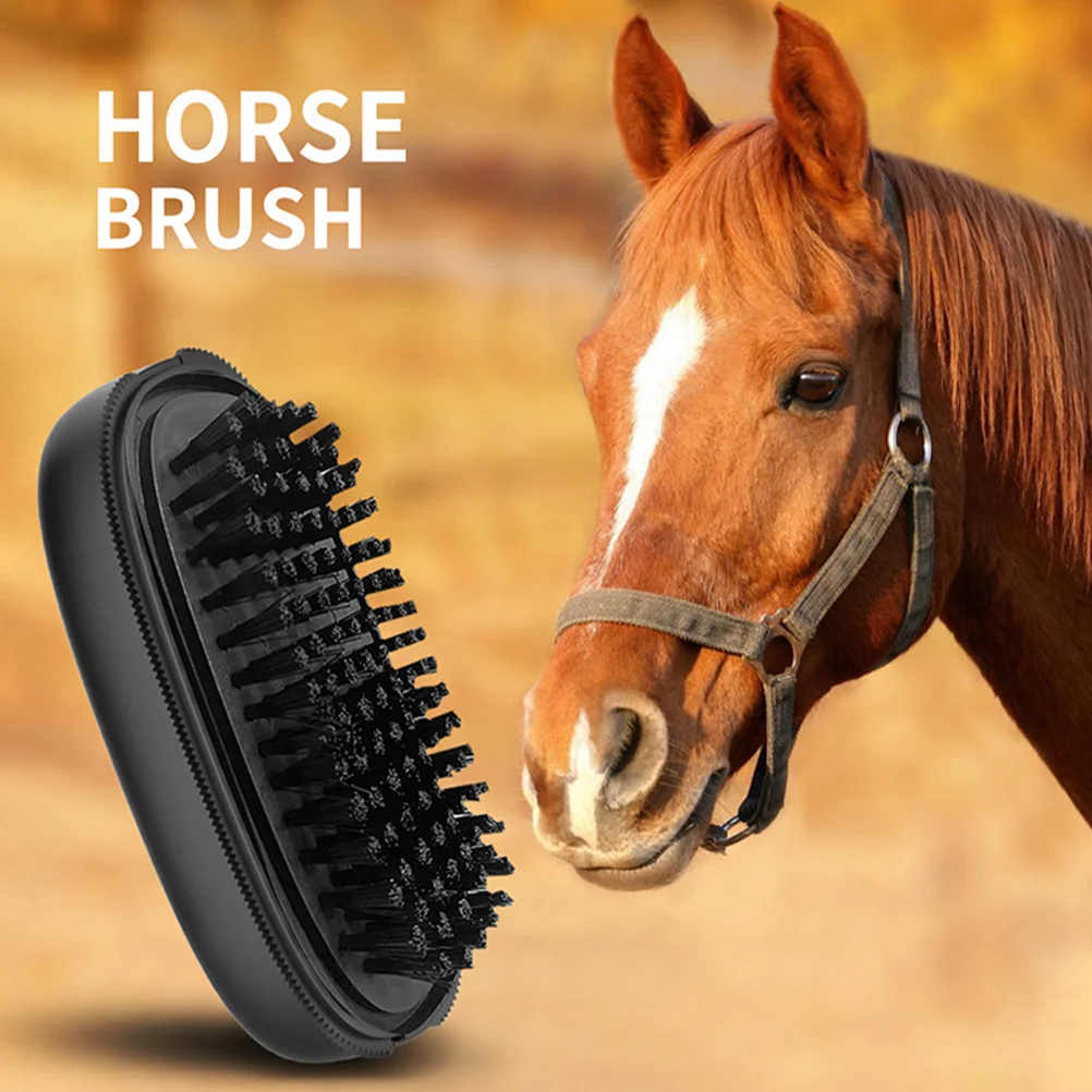 

Combs Livestock Tail Brush Cattle Grooming Brush Livestock Hair Brush