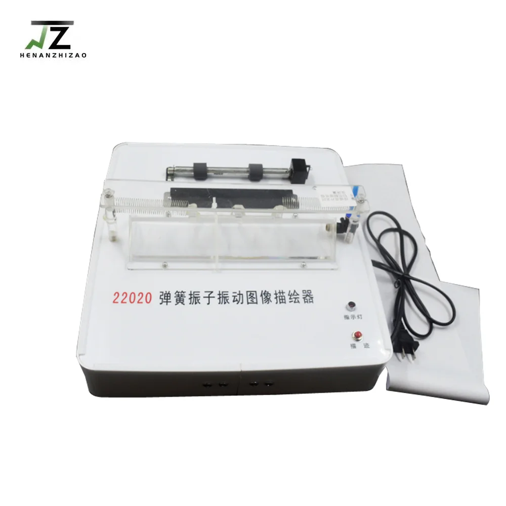 Physical Spring Oscillator Vibration Plotter Teaching Instrument