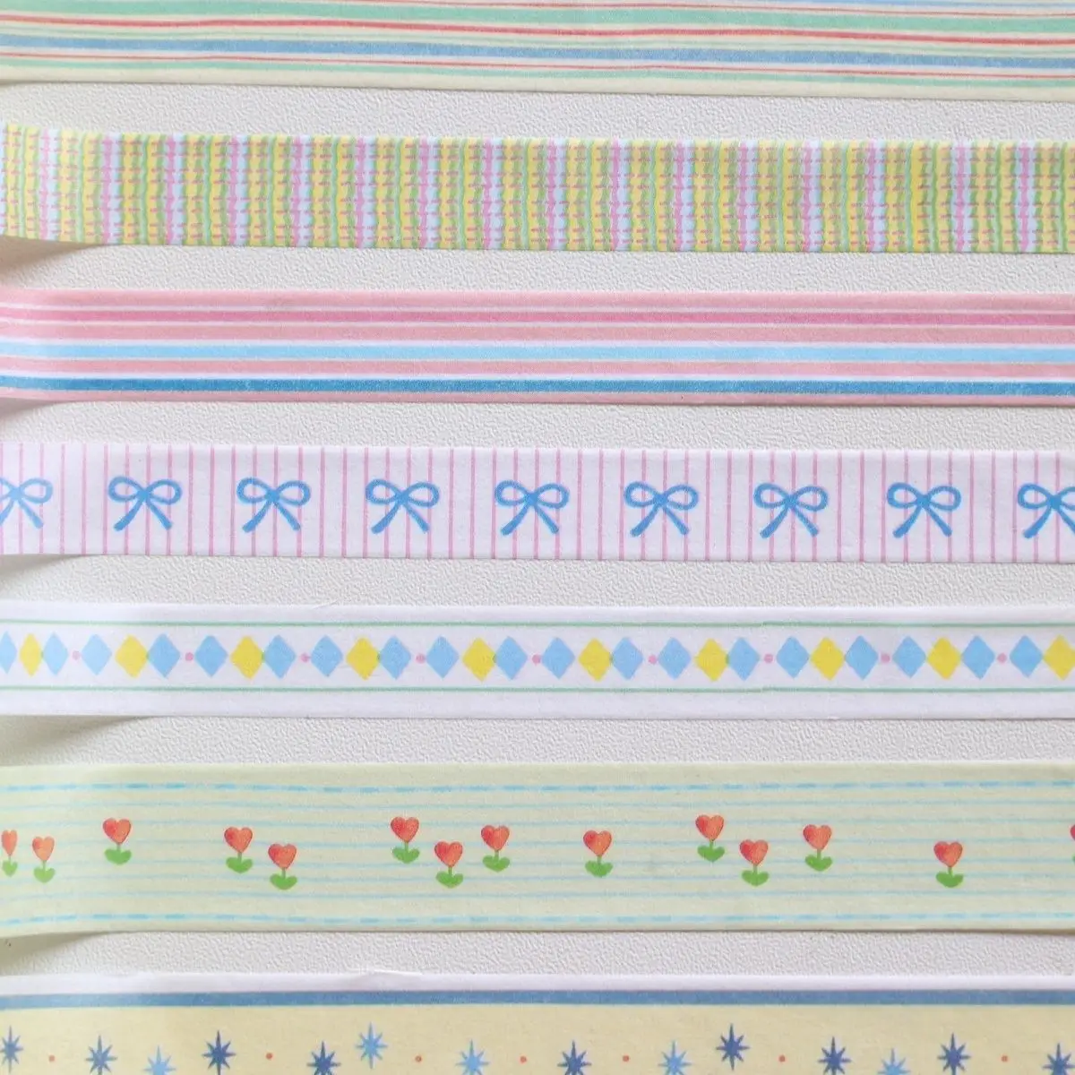 MINKYS 새로운 3M 9 개/몫 Washi 테이프 Scrapbooking 저널 장면 프레임 장식 귀여운 스티커 학교 문구