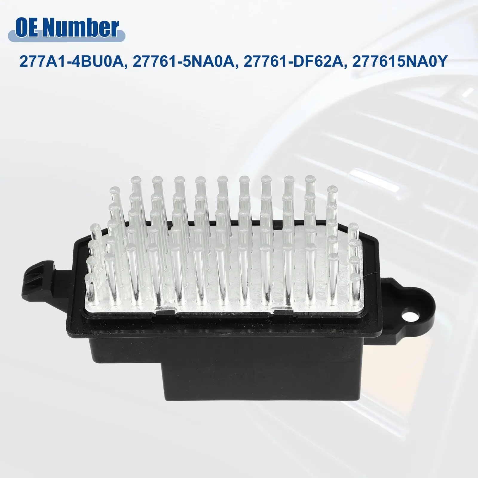 닛산 로그 스포츠용 히터 블로워 모터 레귤레이터 277A14BU0A RU957 JA2012 AV1119E624AA ? 블로어 모터 저항기
