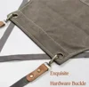Perfessional Kitchen Apron Fashion Canvas Chef Apron cocina accesorios de cocina novedosos Straps For BBQ Shop Nail Salon 5
