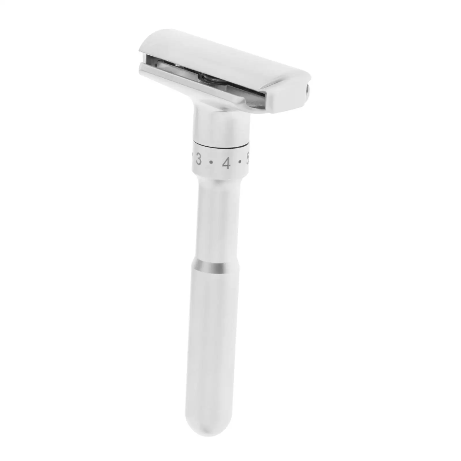 

Adjustable, Safety ,Classic Mild to Aggressive 1-6 with 5 Double Edge Zinc Alloy Shaving