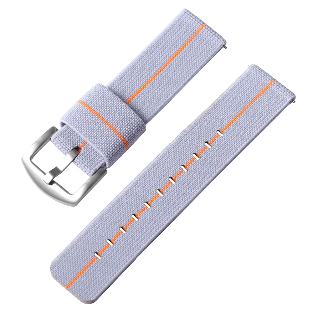 Nylon Braided Sport Watch Strap with Quick Release