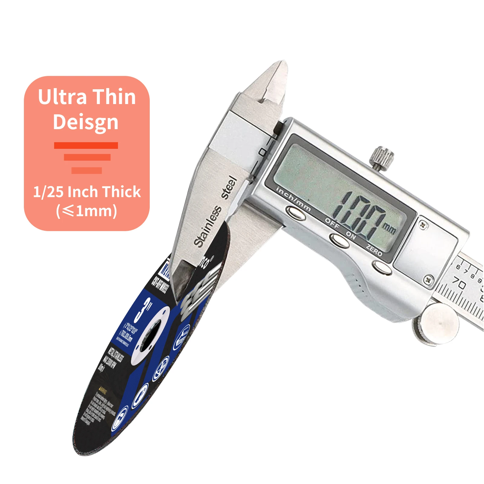 Cutting Disc 75mm Cut-off-Wheel Mini Metal Cutting Disc Power Tool Rotary Circular Saw Blade for Cutting Stainless Steel PVC/Mounting Mandrel cutting disc