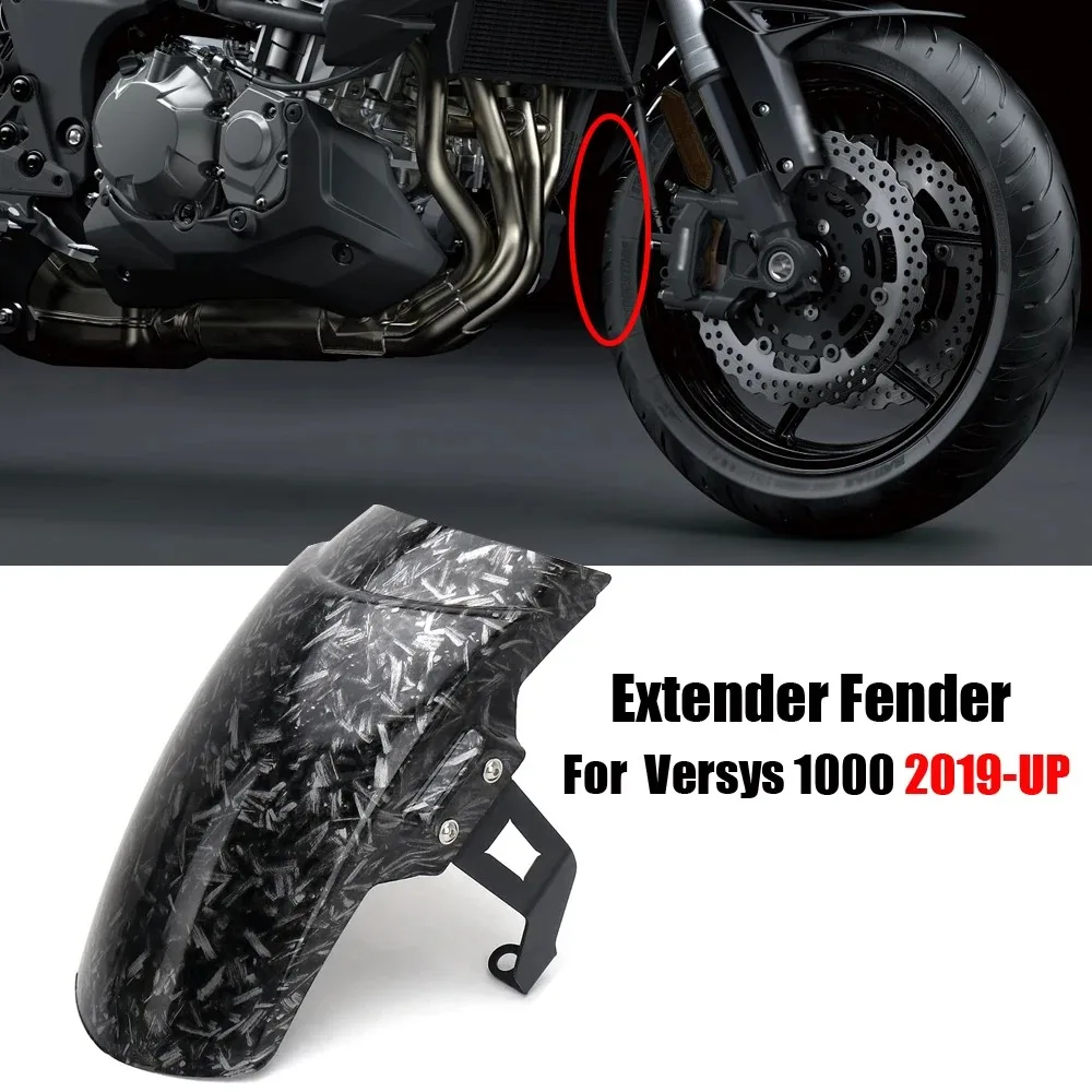 

Motorcycle Front Mudguard Fender Shield Guard Mud For Kawasaki Versys 1000 Versys1000 VERSYS 1000 VERSYS1000 2019-2023 2022