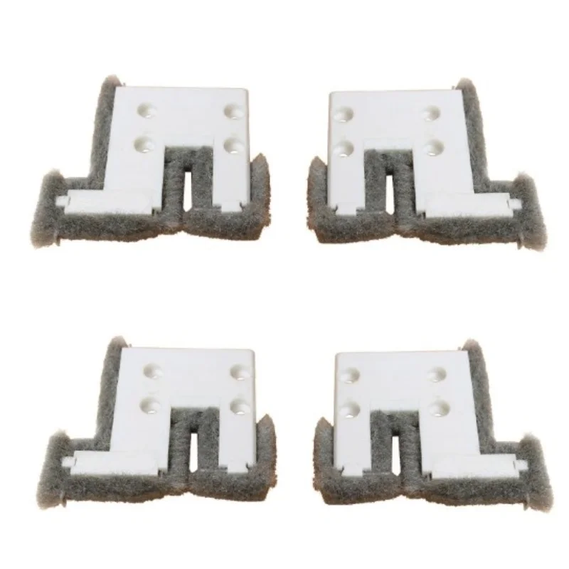 Som Isolamento Pad para Janela Deslizante Buffer Block up And Down Track Sealing Wind-proof Escova Strip Porta Pcs