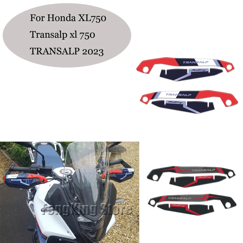 Per Honda Xl750 Transalp Xl 750 Transalp 2023 Moto 3D Gel Paramani Adesivi Paramano Proteggi Adesivi In Resina 3D