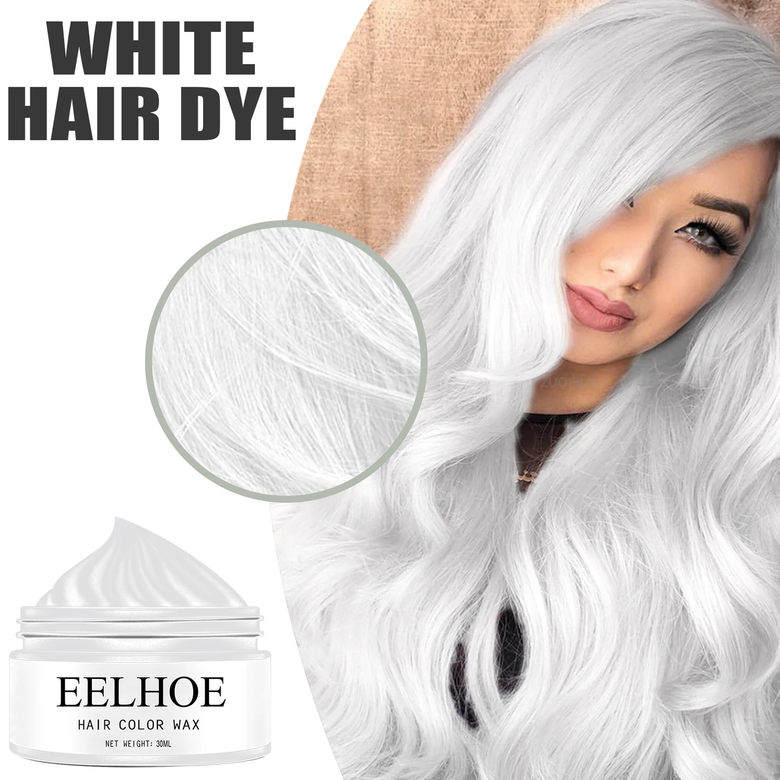 Fashion 5 Minutues DIY Magic Hair Dye White Hair Into Black Shampoo Easy To Use Color Wax Dye Care hair dye shampoo hair dye chalk hair coloring dye cap