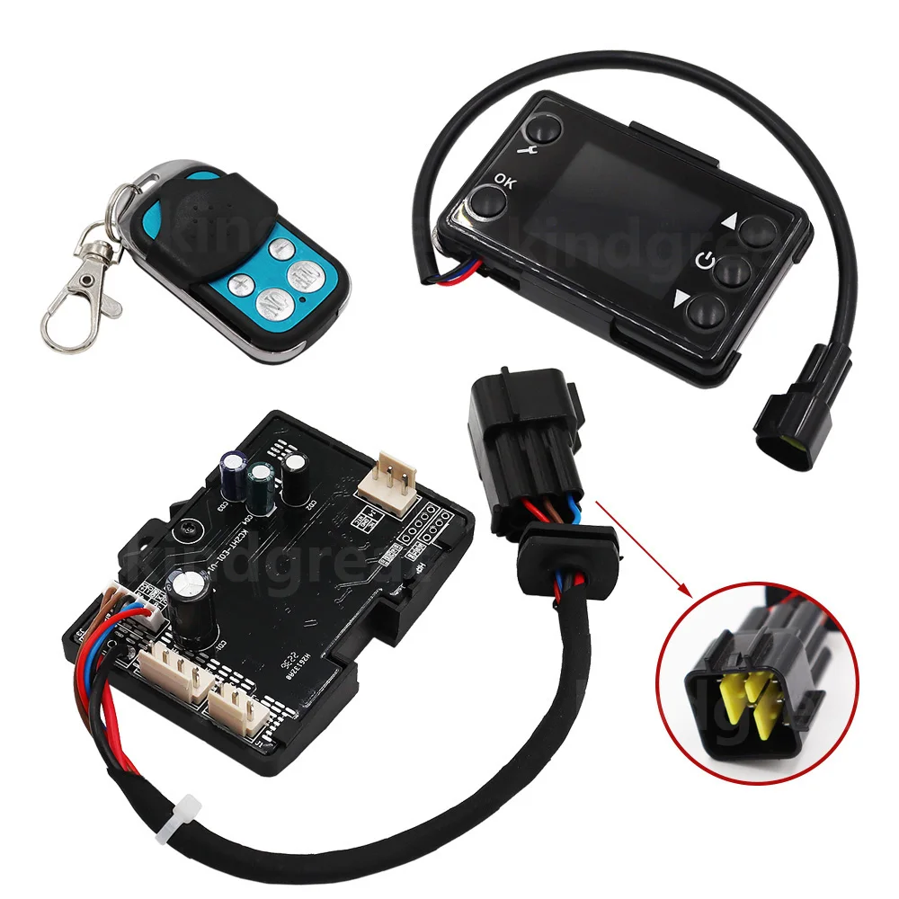 

For Car Truck Van Boat 12V 24V 2KW 3KW 5KW 8KW Air Diesel Parking Heater LCD Monitor Switch Remote Control Board Motherboard