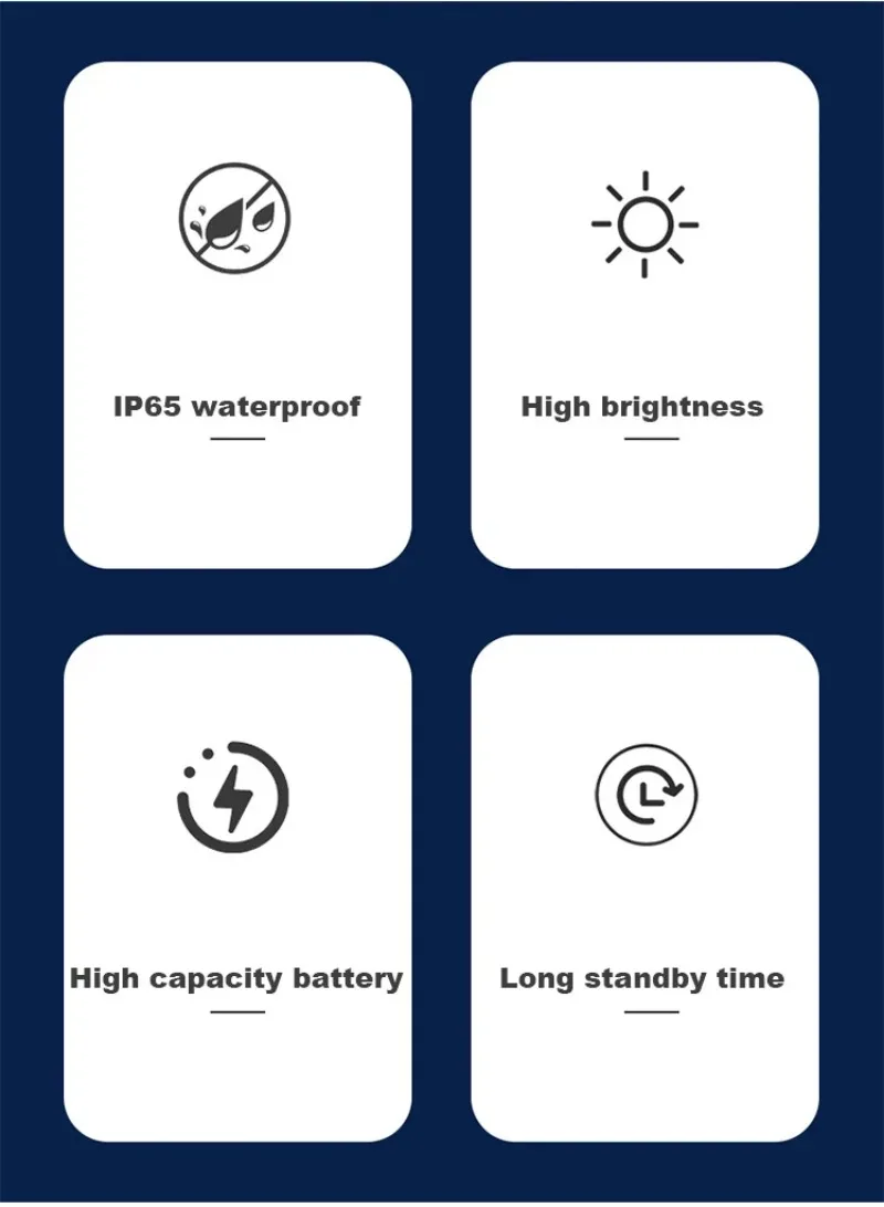 Description Picture 5 of itemNew 2000Watt Solar Flood Light Outdoor Portable LED Reflector LED Spotlight Rechargeable Projector Floodlight Construction Lamp
