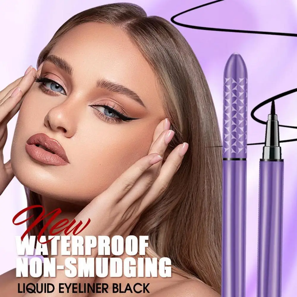 Liquid Eye Liner Smudge-proof Eyeliners Pencil Waterproof Fine Tip Brush Long-Lasting Makeup Pencil High Pigmented Eye Liners