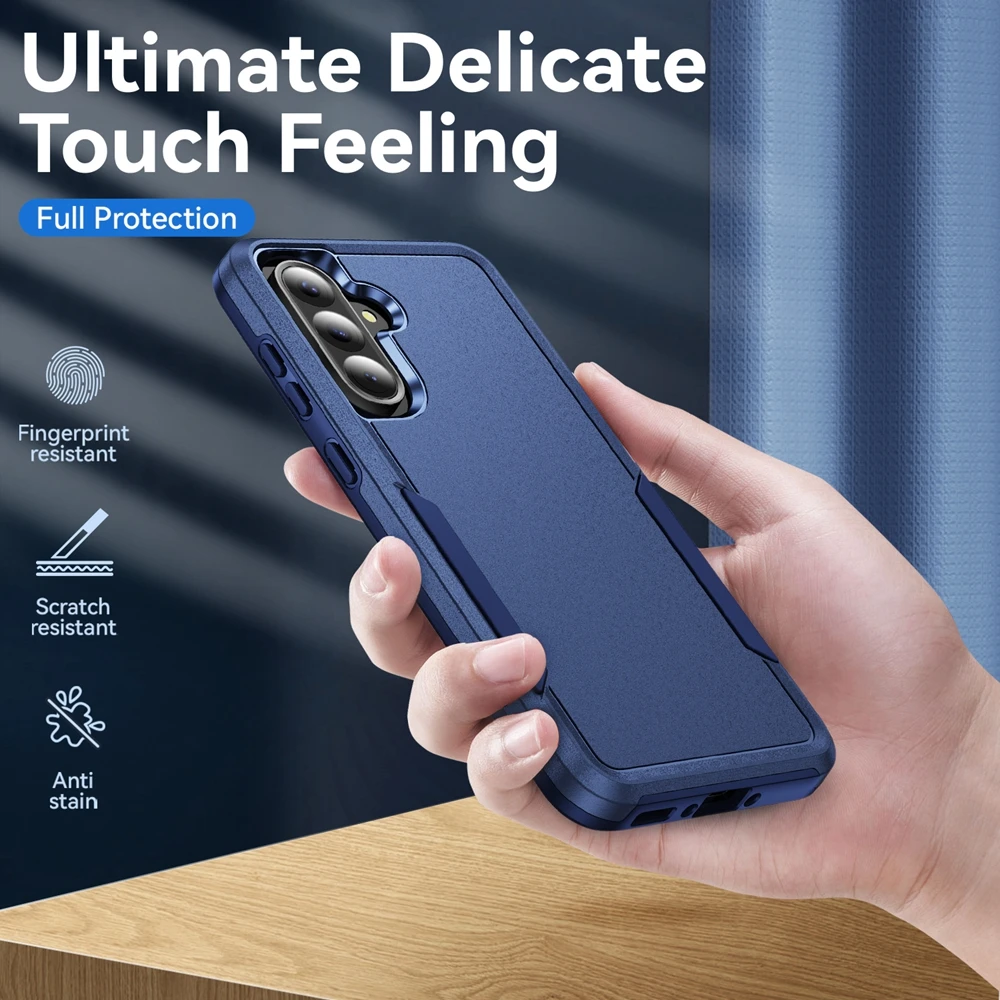 Shockproof Armor Hard PC+TPU Protector Cover For Samsung Galaxy A17 A37 A57 Defender Phone Case For Galaxy A 57 37 17 5G 5