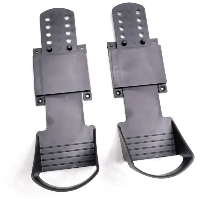 Home fitness water resistance rowing machine foot pedal accessories magnetic resistance wind rowing pedal foot