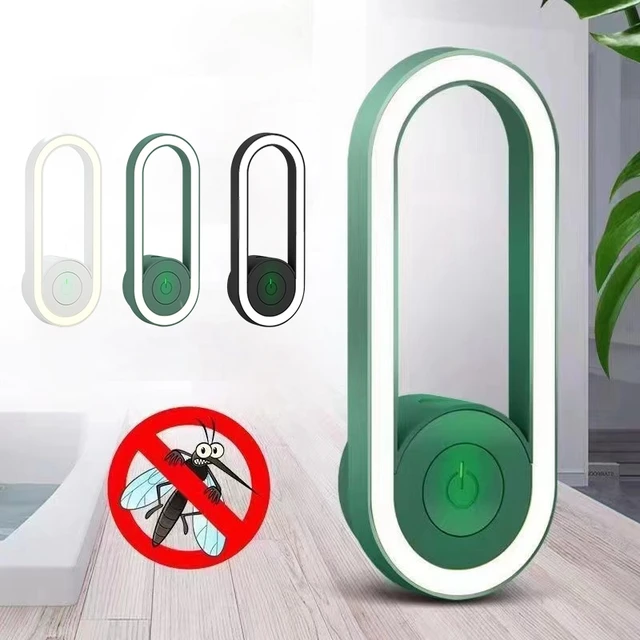 Ultrahangos Szúnyogtaszító Elektronikus Szúnyoggyilkos Lámpa Led Éjszakai Könnyű Háztartási Hálószoba Rovar Elutasító Eszköz
