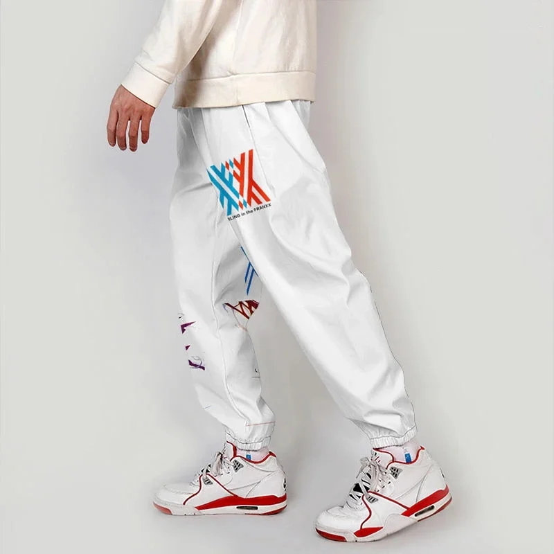 Anime DARLING in the FRANXX 3D Pants Jogging Zero Two Casual Men Women Sweatpants Cosplay clothing Long Sport Trousers