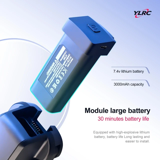 JHD S135 Drone Battery For Original S135 PRO Accessories Parts 3000mAh S135 MAX RC Drone Battery Wholesale Suppliers - Image 2