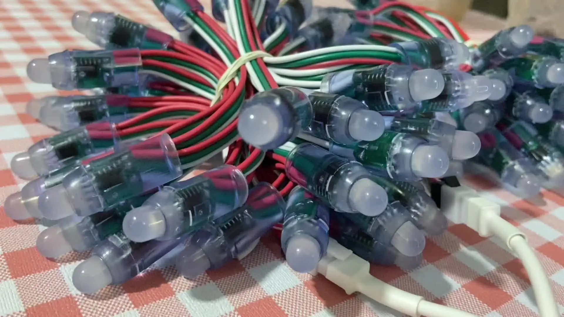 Светодиодные модули SAGE LU MEI WS2811 RGB 12 мм 500 шт