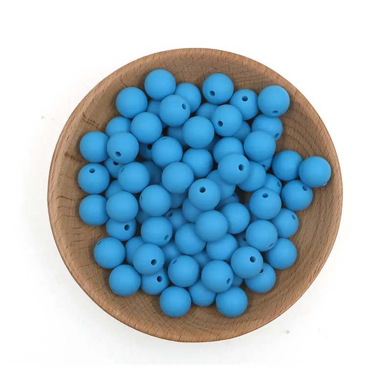 Kovict 50pcs Assorted Silicone Beads for Jewelry Crafting and DIY Accessories