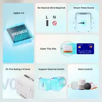 1~10PC SONOFF ZBMINI-L2 No Neutral Wire Required Extreme Zigbee Smart Switch Via Alexa Home Assistant Zigbee2MQTT Smartthings H 2