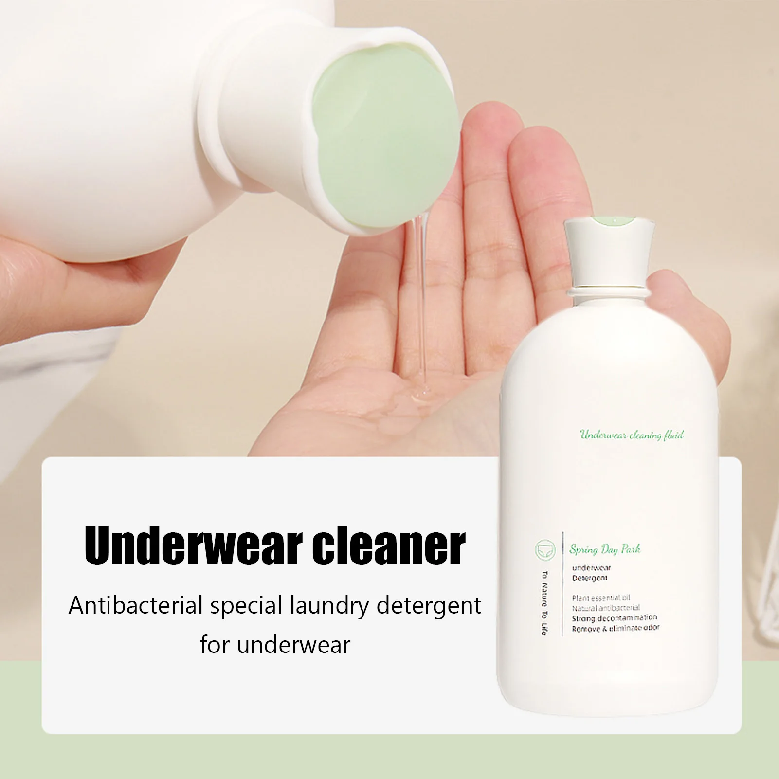 Underwear Cleaner High Efficiency Lingerie Wash Liquid Detergent For Delicates Scented Panty Washing Detergent Gentle