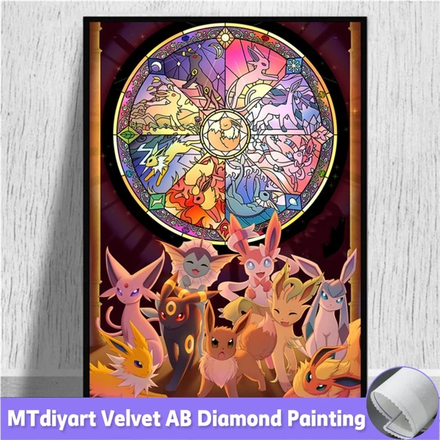 Diamond Painting New Collection 2023  Pokemon Diamond Art Painting Kits -  Diamond - Aliexpress