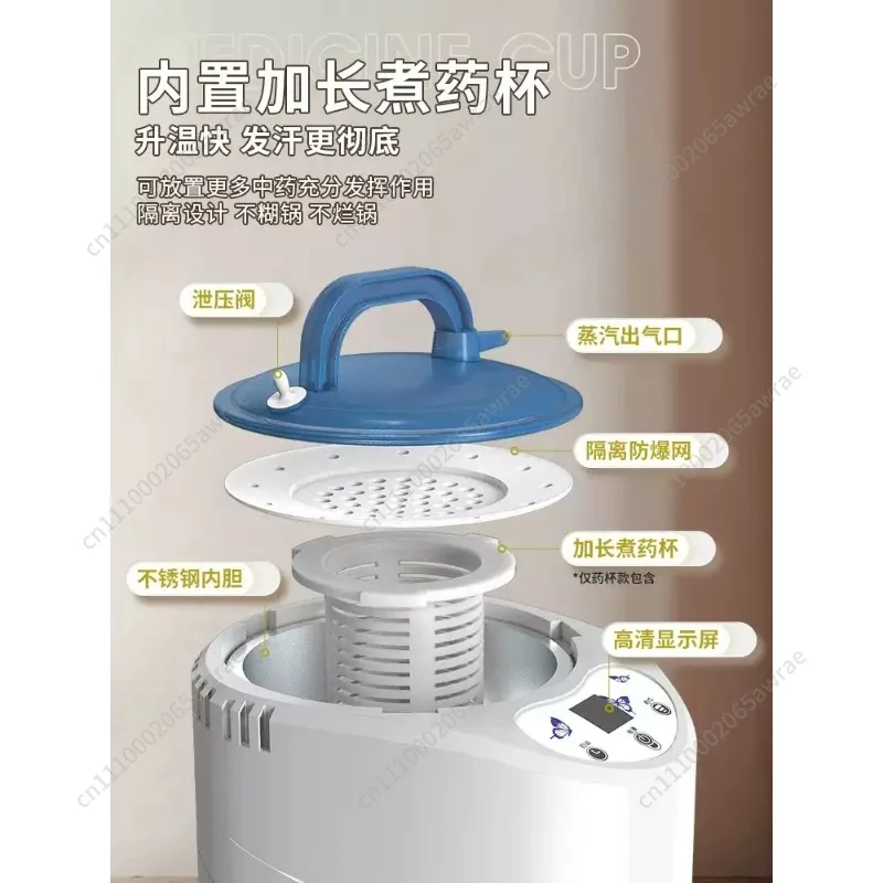 가정용 휴대용 전신 스팀 사우나, 디톡스 테라피, 체중 감량, 접이식 스파 캐빈, 건강 관리