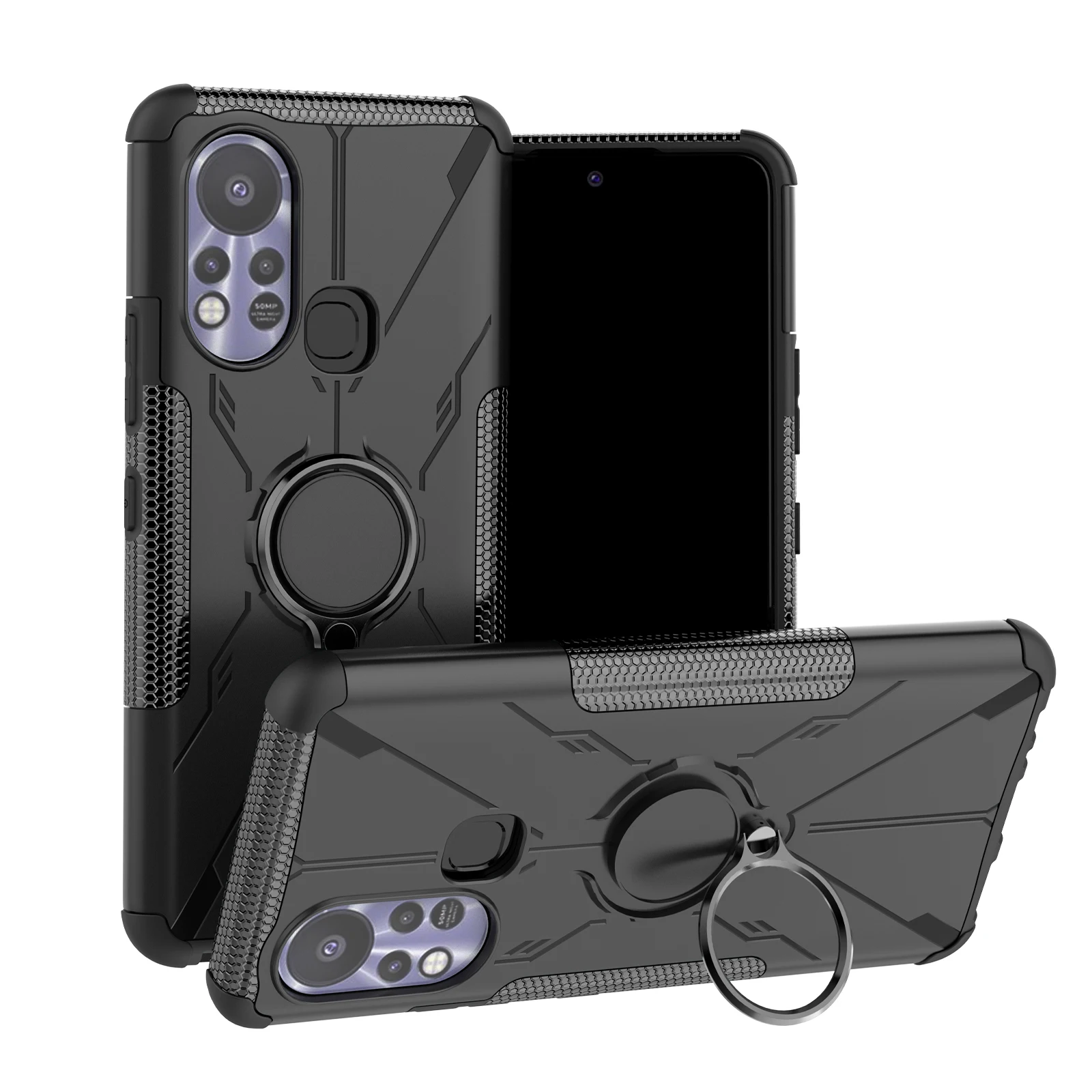 Per Infinix Hot 11S Magnetic Car Hold Cover Antiurto Per Telefono Per Infinix Hot 11 10 10I 10S Play Lite Funda De Telefono