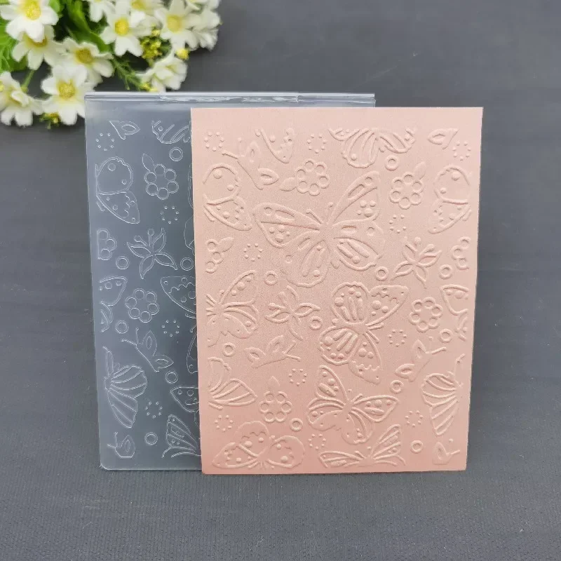 Plastic Embossing Folder DIY Background Craft Template Molds Stamp Stencils for Scrapbook Paper Cards Photo Album Making plastic embossing folder embossing folder