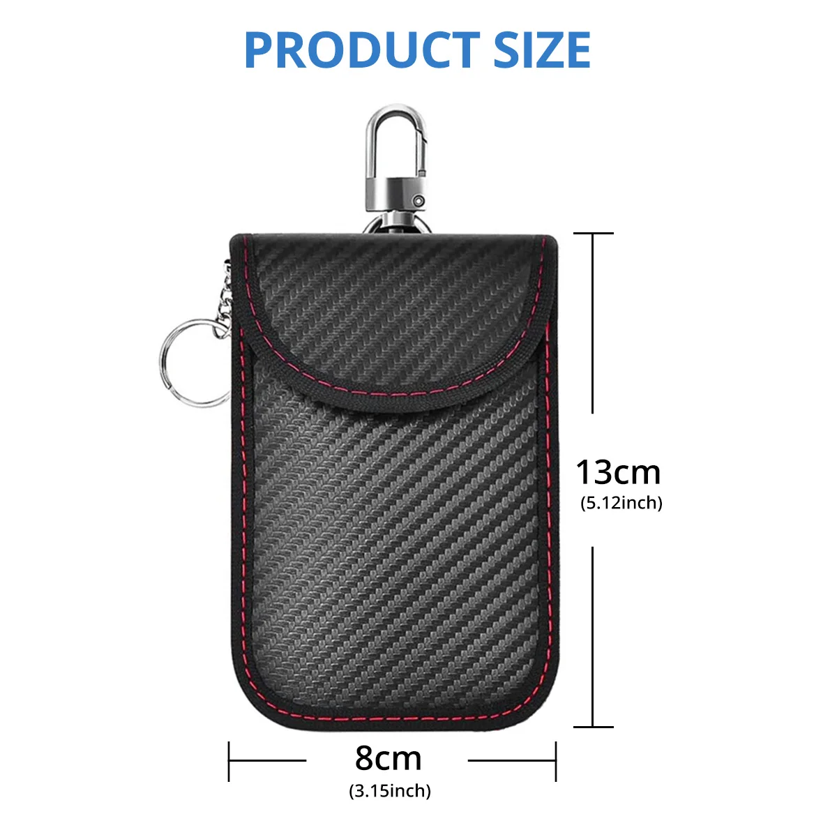Premium Faraday RFID Blocking Anti-Theft Pouch