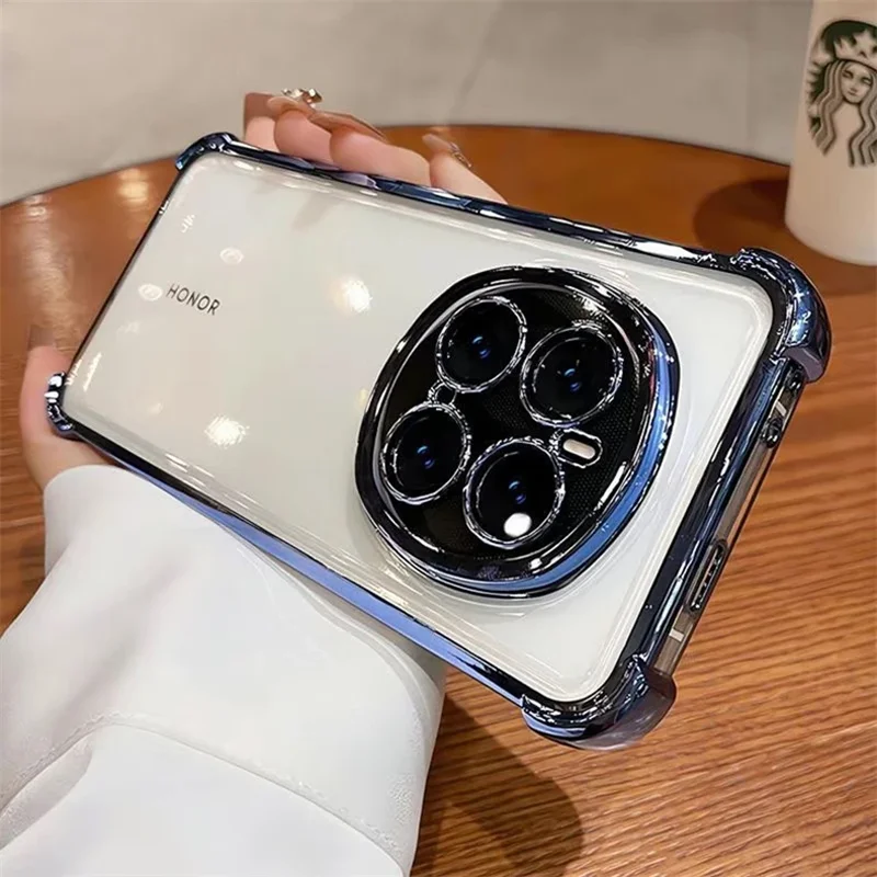 Fall Für Honor Magie 7 Pro 8 6 6Pro 5 Magie 8 8Pro 5G Magie 4 5 lite Kamera schützen Abdeckung Transparent Silikon Stoßfest Stoßstange – Detail 7