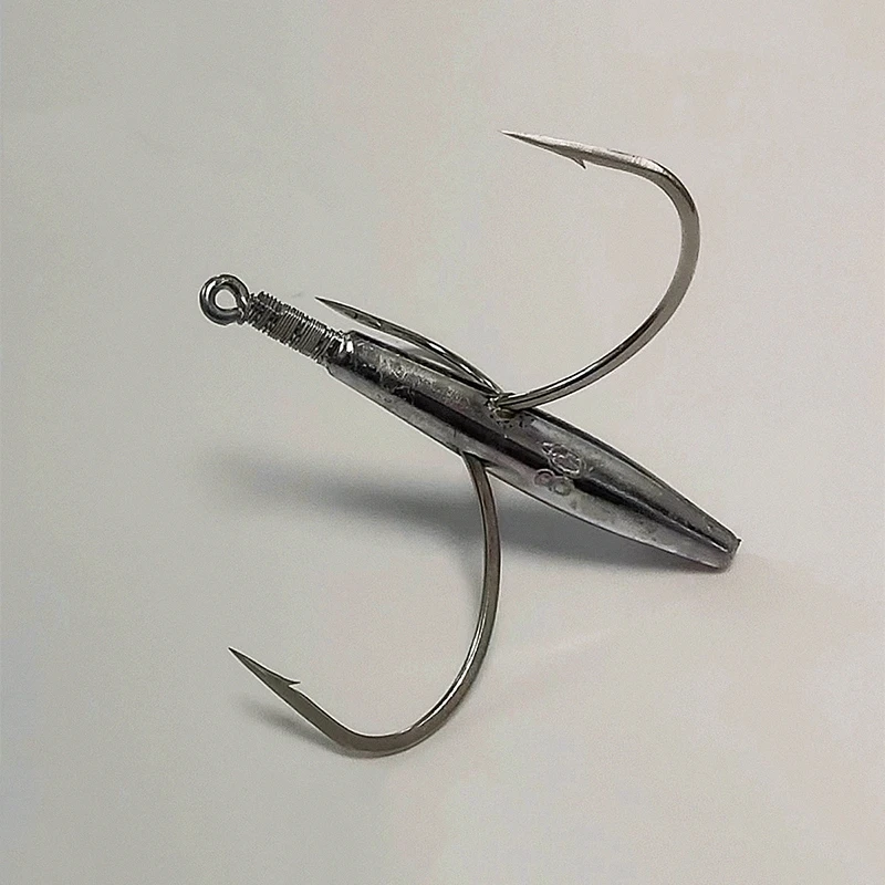 Sea-bream Treble Fishhook Fishing Equipment 20-100g Saltwater Triple Barbed Fish Hooks Giant Bass Lure Hook Крючки Для Рыбалки