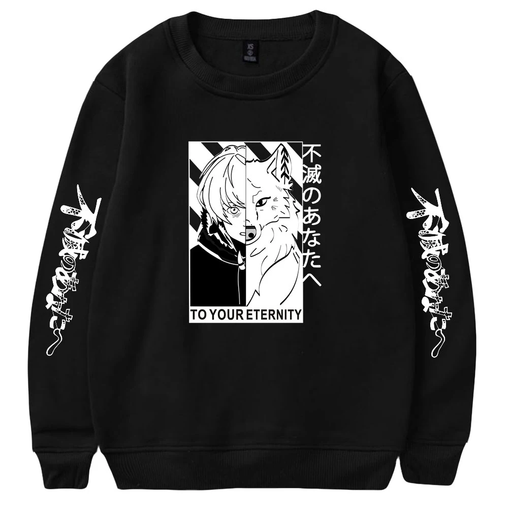 

To Your Eternity Anime Sweatshirt Crewneck Long Sleeve Men Women's Outwear Harajuku Streetwear Japanese Manga Unisex Clothes
