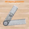 360 Degree Goniometer Professional Measuring Ruler Wear-resistant Angle Finder Accessories Orthopedics Tool for Elbows Knees 1