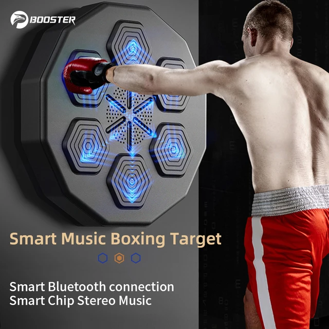 GS Goods Machine de boxe musicale Smart avec Bluetooth - Sac de